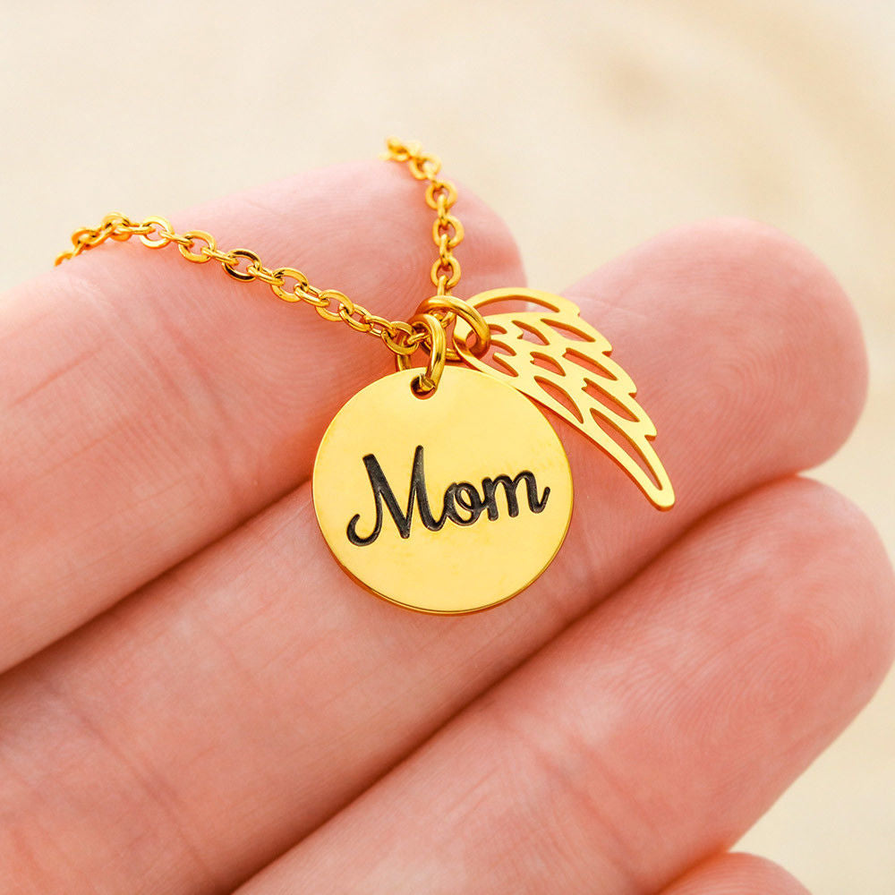Mom Remembrance Necklace - Beautiful Memories