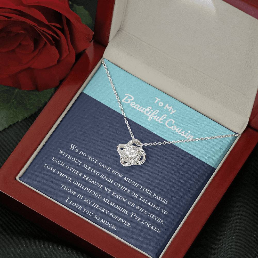 To My Beautiful Cousin Necklace