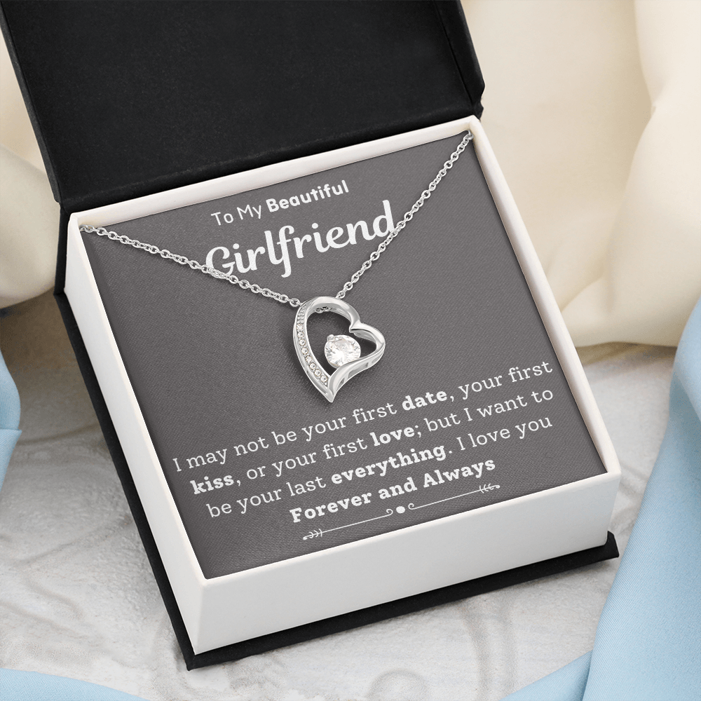 To My Beautiful Girlfriend Last Everything Necklace