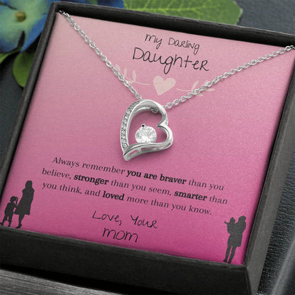 Darling Daughter Heart Necklace