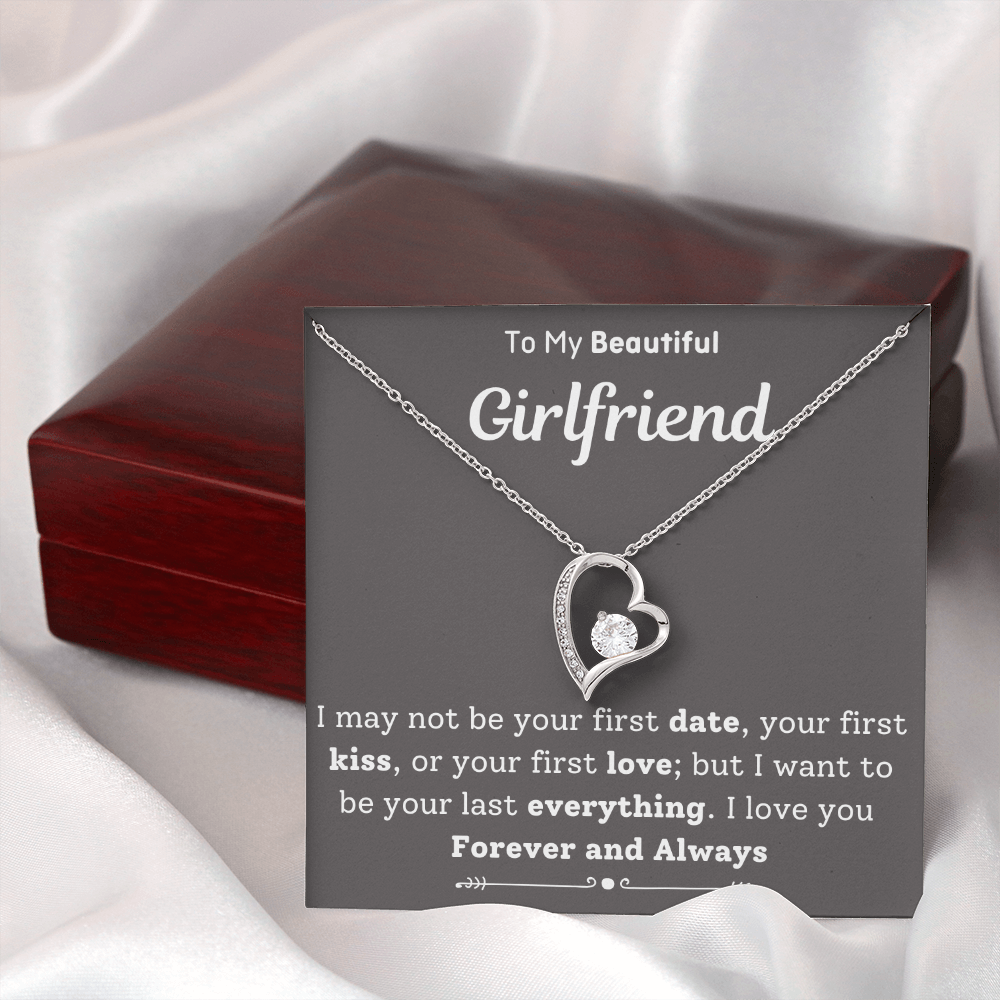 To My Beautiful Girlfriend Last Everything Necklace