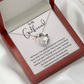 To My Girlfriend Heart Necklace