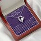 Congratulations To A New Mom Heart Necklace