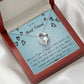 To My Best Friend Heart Necklace