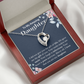 To My Amazing Daughter Heart Necklace