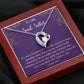 To My Soul Sister Heart Necklace