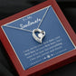 To My Soulmate Heart Necklace