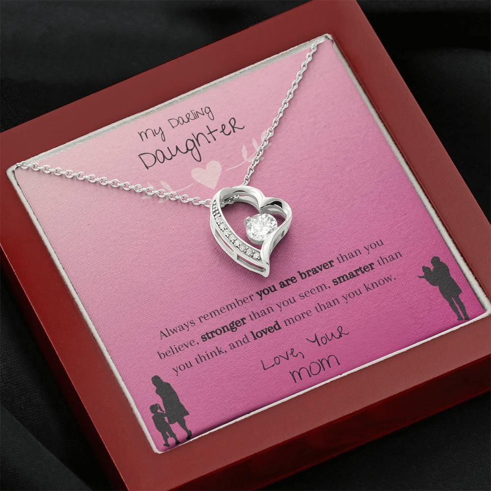 Darling Daughter Heart Necklace