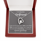 To My Beautiful Girlfriend Last Everything Necklace