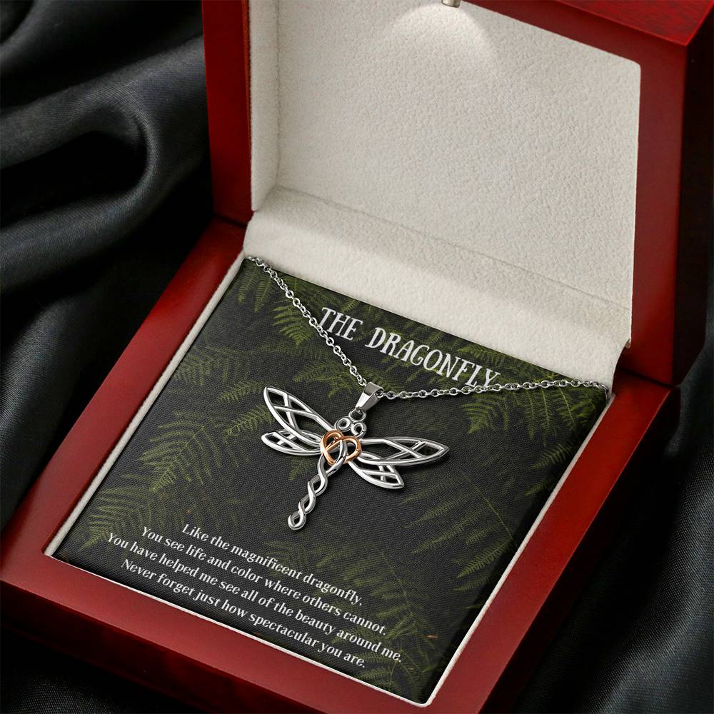 The Dragonfly Necklace