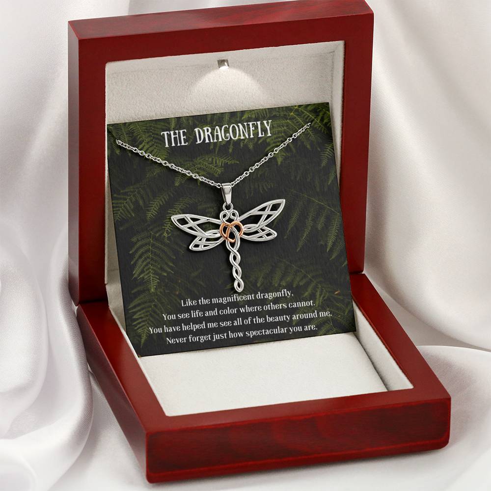 The Dragonfly Necklace