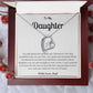 Daughter Baby Girl Forever Necklace