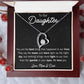 To Our Daughter Heart Necklace from Mom and Dad