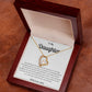 Daughter Baby Girl Forever Necklace