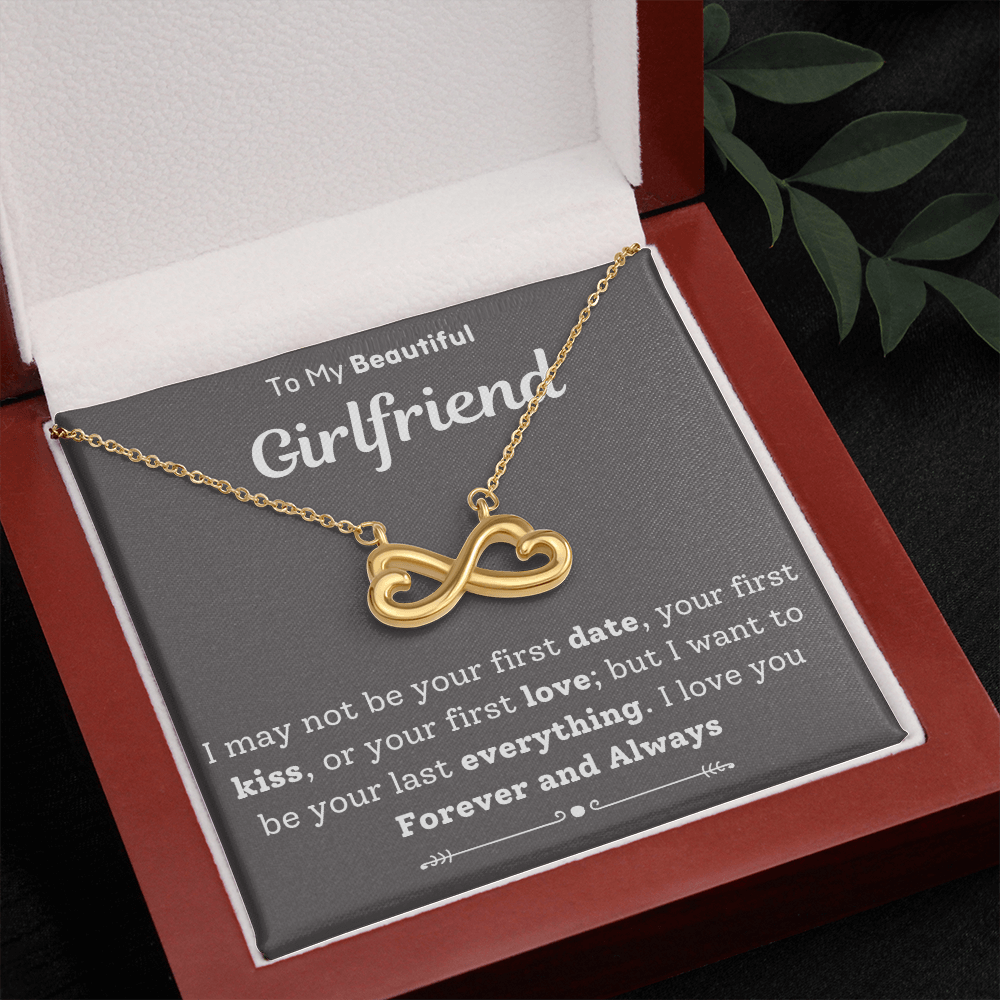 To My Beautiful Girlfriend Last Everything Necklace