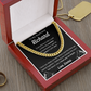 Personalized To My Boyfriend Cuban Link Chain Necklace