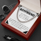 To My Boyfriend Cuban Link Chain Necklace