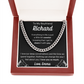 Personalized To My Boyfriend Cuban Link Chain Necklace