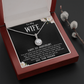 To My Wife 1st Anniversary Necklace