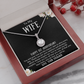 To My Wife 1st Anniversary Necklace