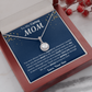 To My Caring Mom Necklace from Son