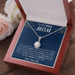 To My Caring Mom Necklace from Son