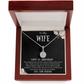 To My Wife 1st Anniversary Necklace