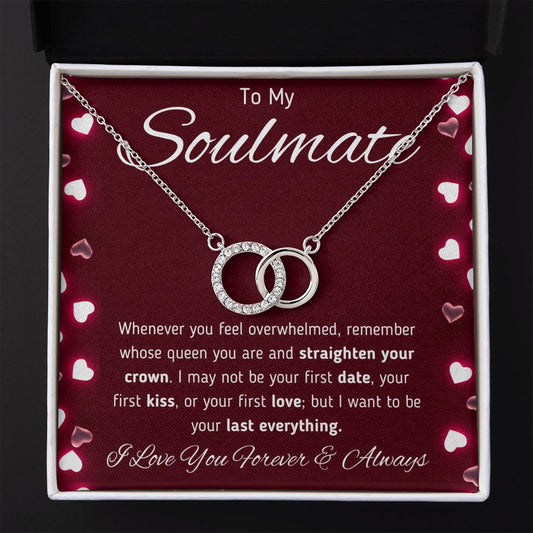 To My Soulmate Pair Necklace