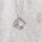 To My Girlfriend from Boyfriend Love Knot Necklace