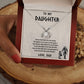To My Daughter From Viking Dad Love Knot Necklace