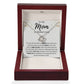 To My Mom on Mother's Day Love Knot Necklace