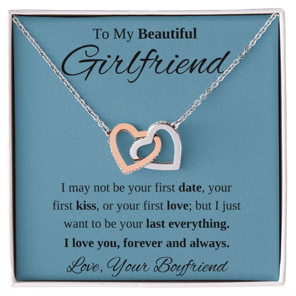 To My Beautiful Girlfriend from Boyfriend Necklace