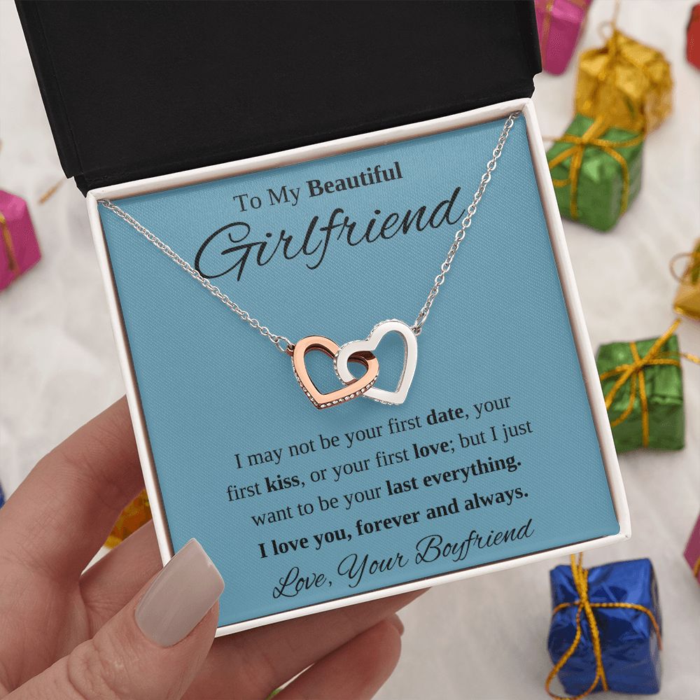 To My Beautiful Girlfriend from Boyfriend Necklace