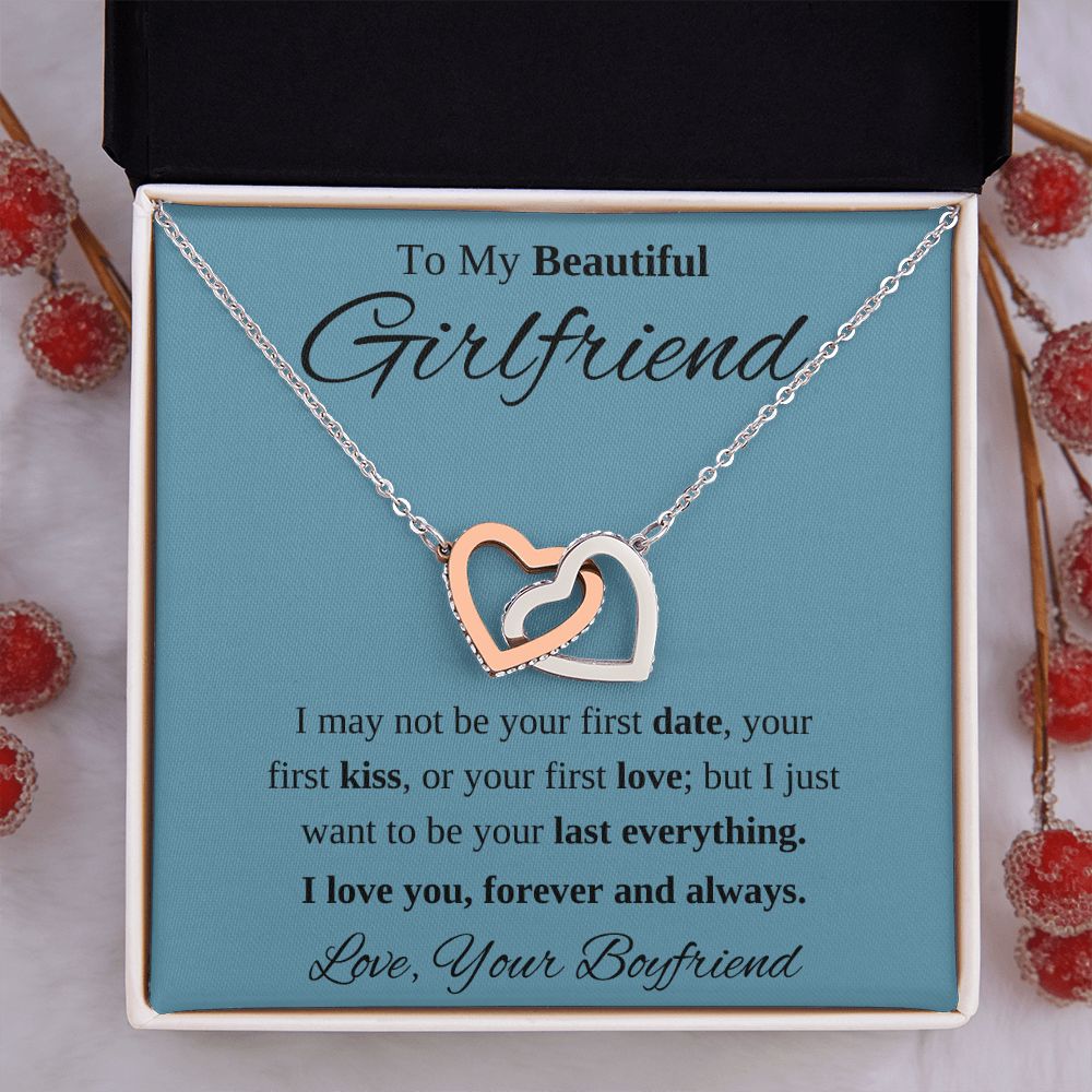 To My Beautiful Girlfriend from Boyfriend Necklace