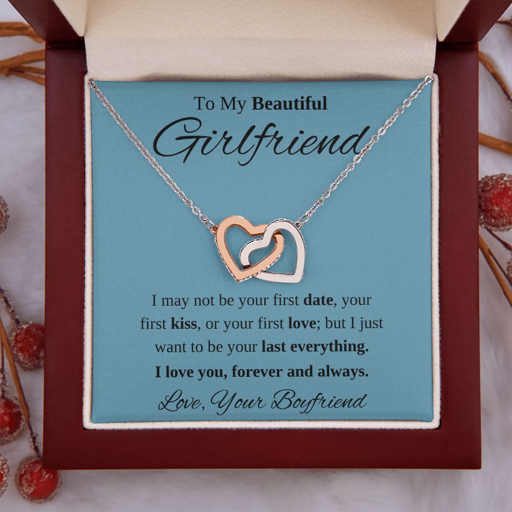 To My Beautiful Girlfriend from Boyfriend Necklace