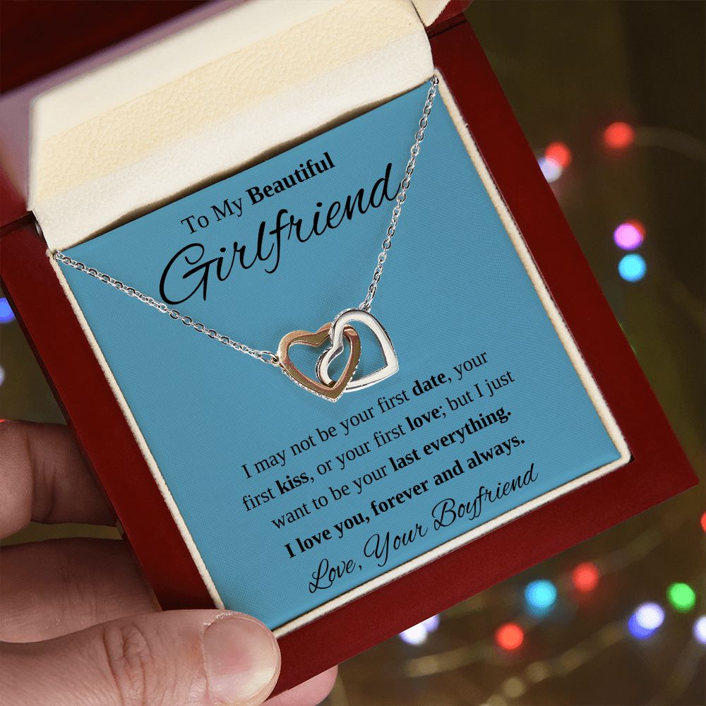 To My Beautiful Girlfriend from Boyfriend Necklace