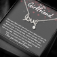 To My Girlfriend Love Necklace