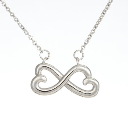 Congratulations To A New Mom Infinity Necklace