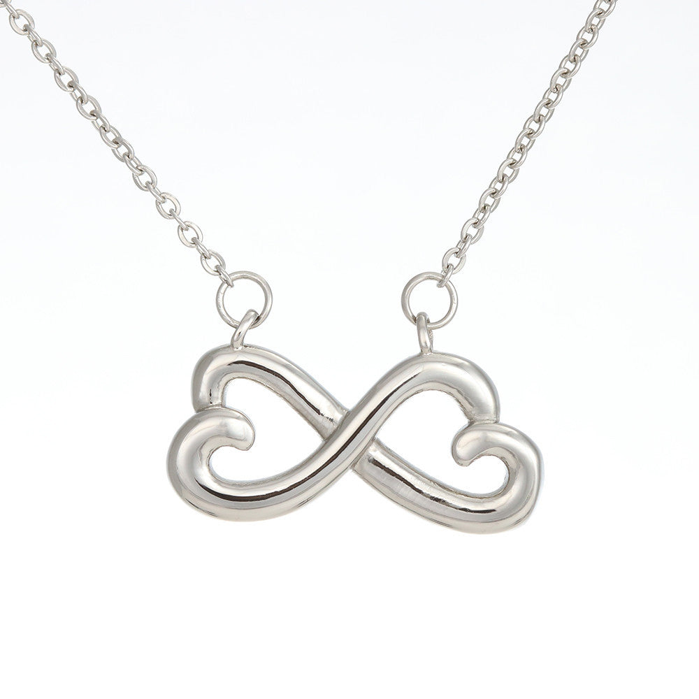 Infinity Heart Necklace - To My Daughter - You Will Never Lose - Gna17 -  Wrapsify