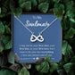 To My Soulmate Infinity Necklace