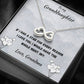 Stars Granddaughter Infinity Necklace