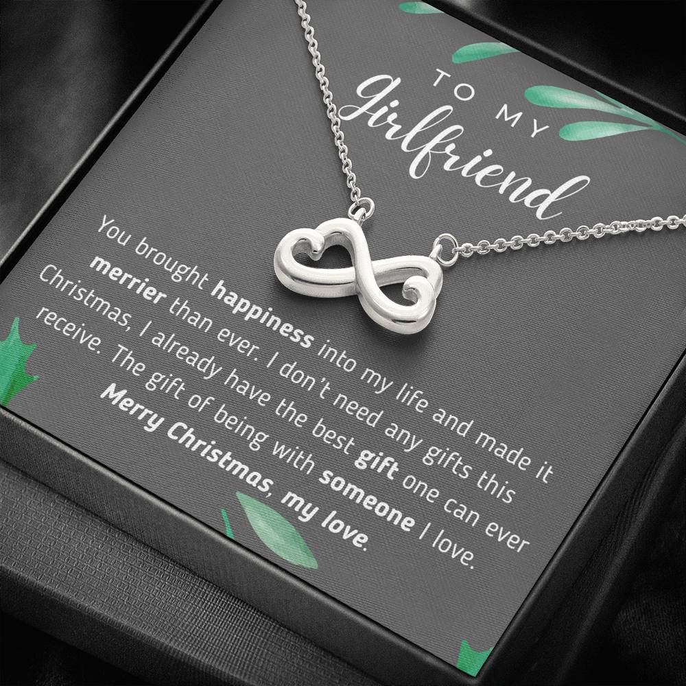 To My Girlfriend Infinity Christmas Gift