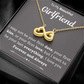 To My Beautiful Girlfriend Last Everything Necklace