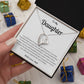 Daughter Baby Girl Forever Necklace