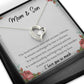 Mom and Son Heart Necklace