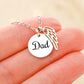 Dad Remembrance Necklace - Time Slips By