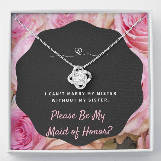 Be My Maid of Honor Necklace