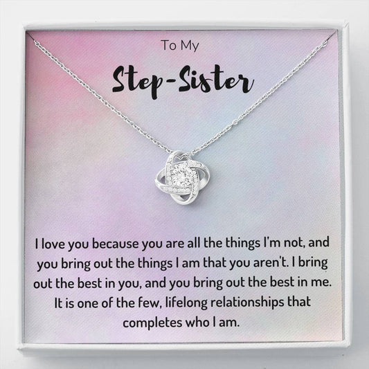 To My Step-Sister Necklace