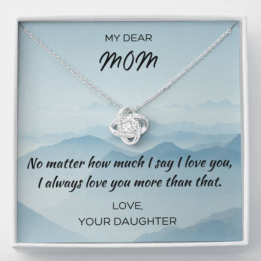 Dear Mom Love Necklace