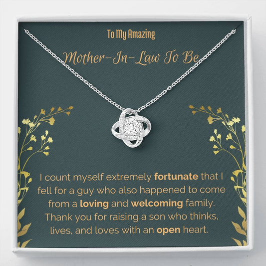 To My Amazing Mother-In-Law To Be Necklace